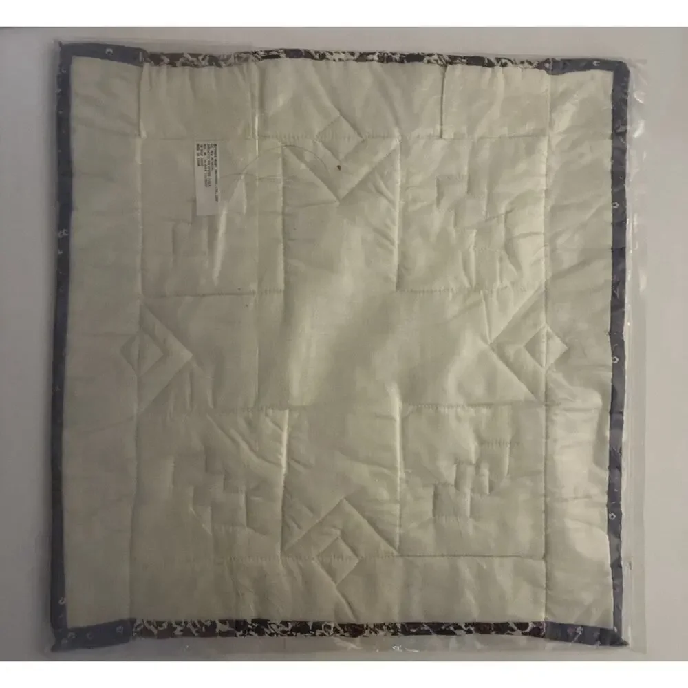 Vtg 1992 Quilt Block Set of 14 Cottage Floral Star Patchwrk Square Craft Project